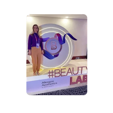 Dra. Ana Elisa no Beauty Lab da Allergan Aesthetics
