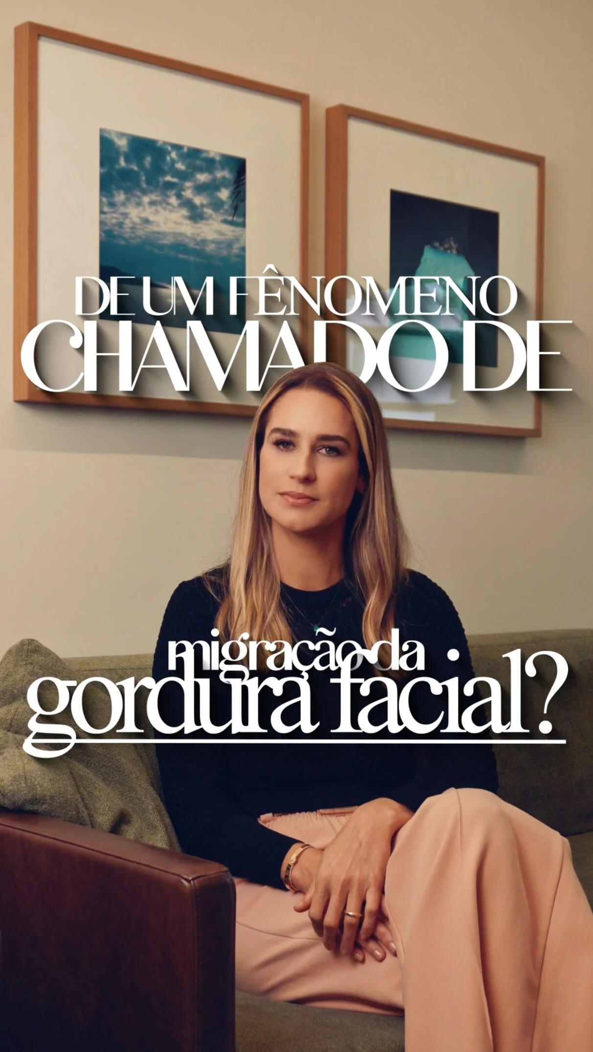 Migração dos coxins de gordura facial