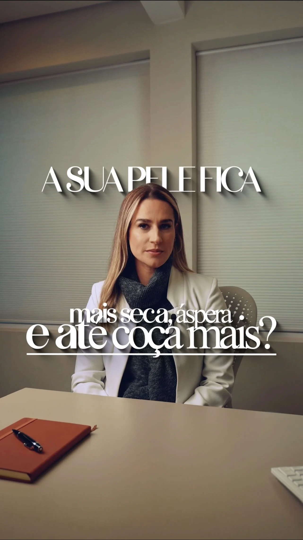 Pele seca, áspera e que coça